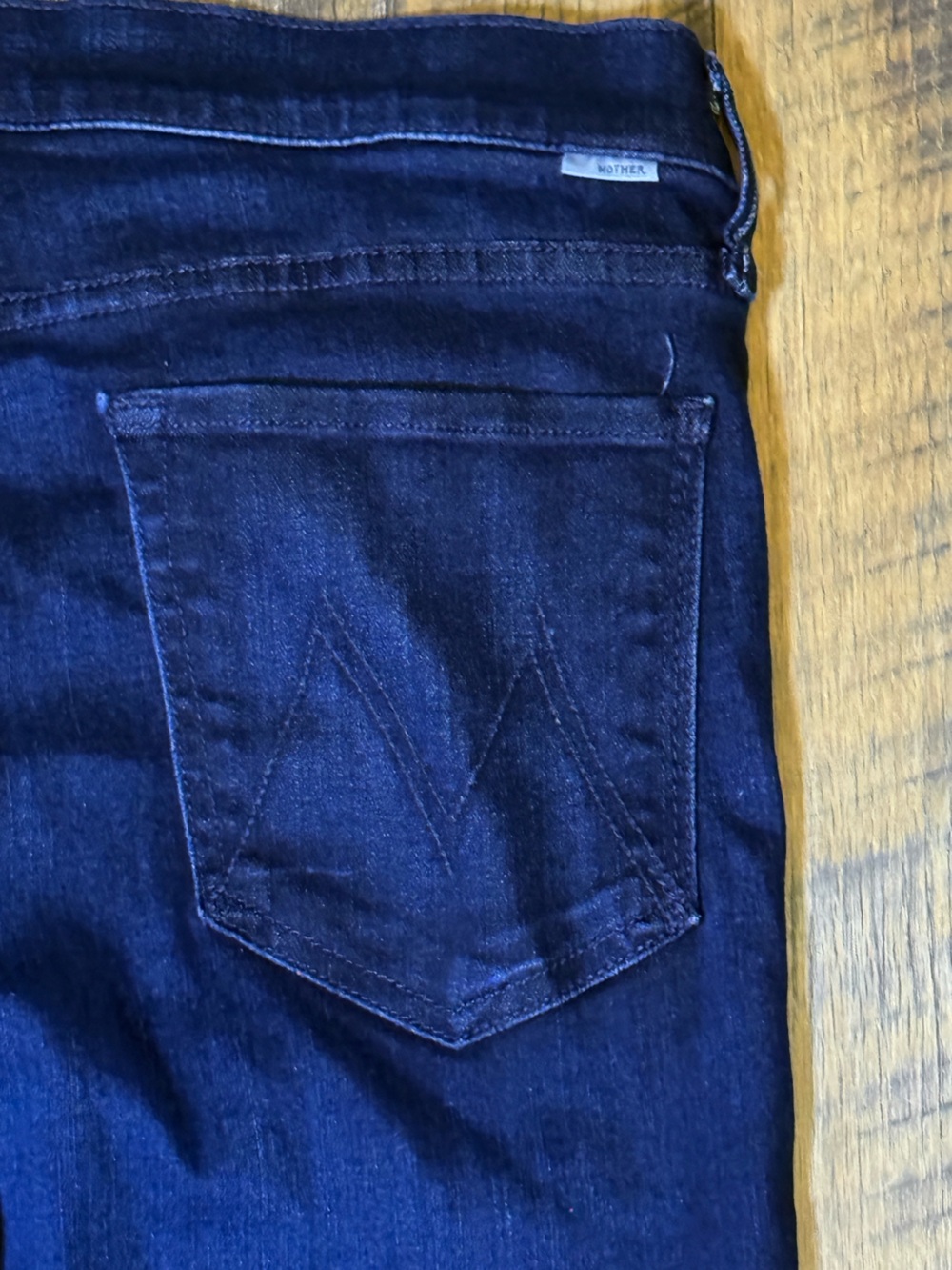 MOTHER midrise Dazzler Ankle Jeans Now or Never Size 32 - Picture 8 of 11